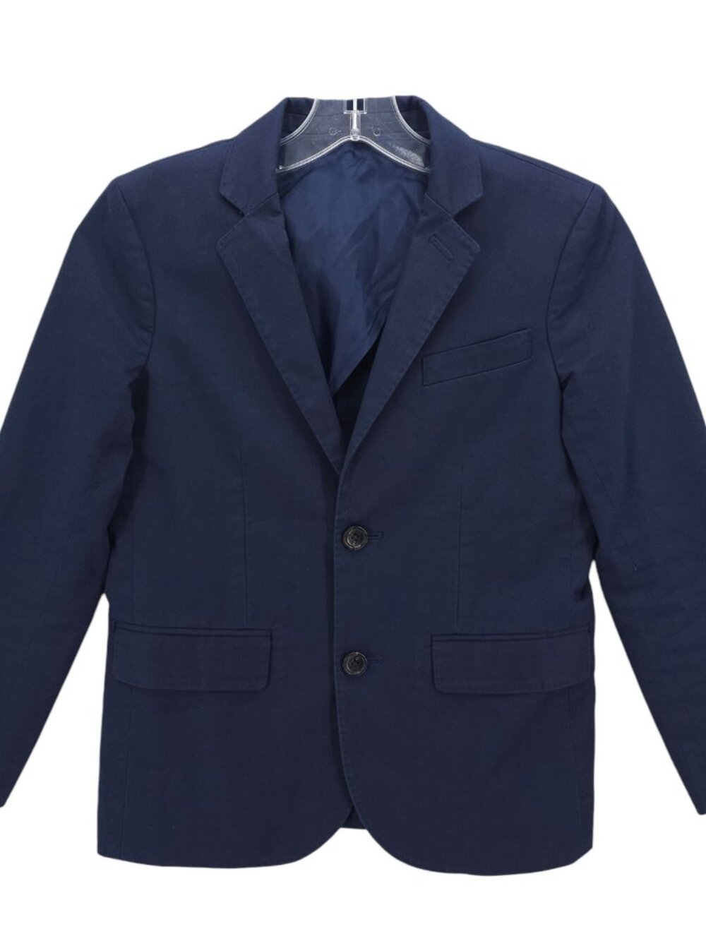 J CREW Crewcuts Boys' Ludlow suit jacket in chino Navy Blue Season 2025 Size 10